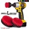 Drill Brush Power Scrubber By Useful Products 5 in W 5 in L Brush, Red R-S-542-QC-DB - alternate 5